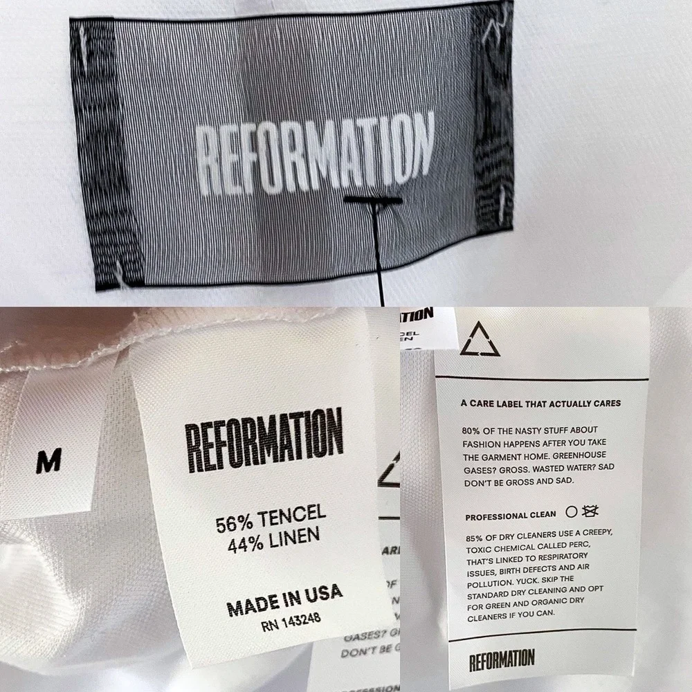 Reformation Lucilia Dress‎ M